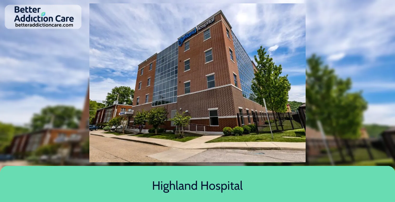 Highland Hospital 300 56th Street 1 Highland Hospital 300 56th Street 1