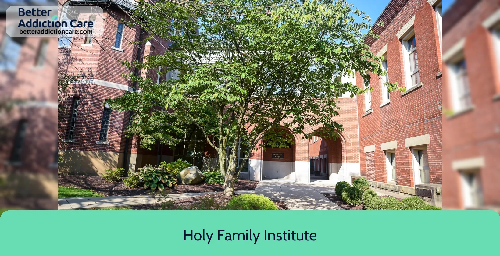 Holy Family Institute 8235 Ohio River 1 Holy Family Institute 8235 Ohio River 1