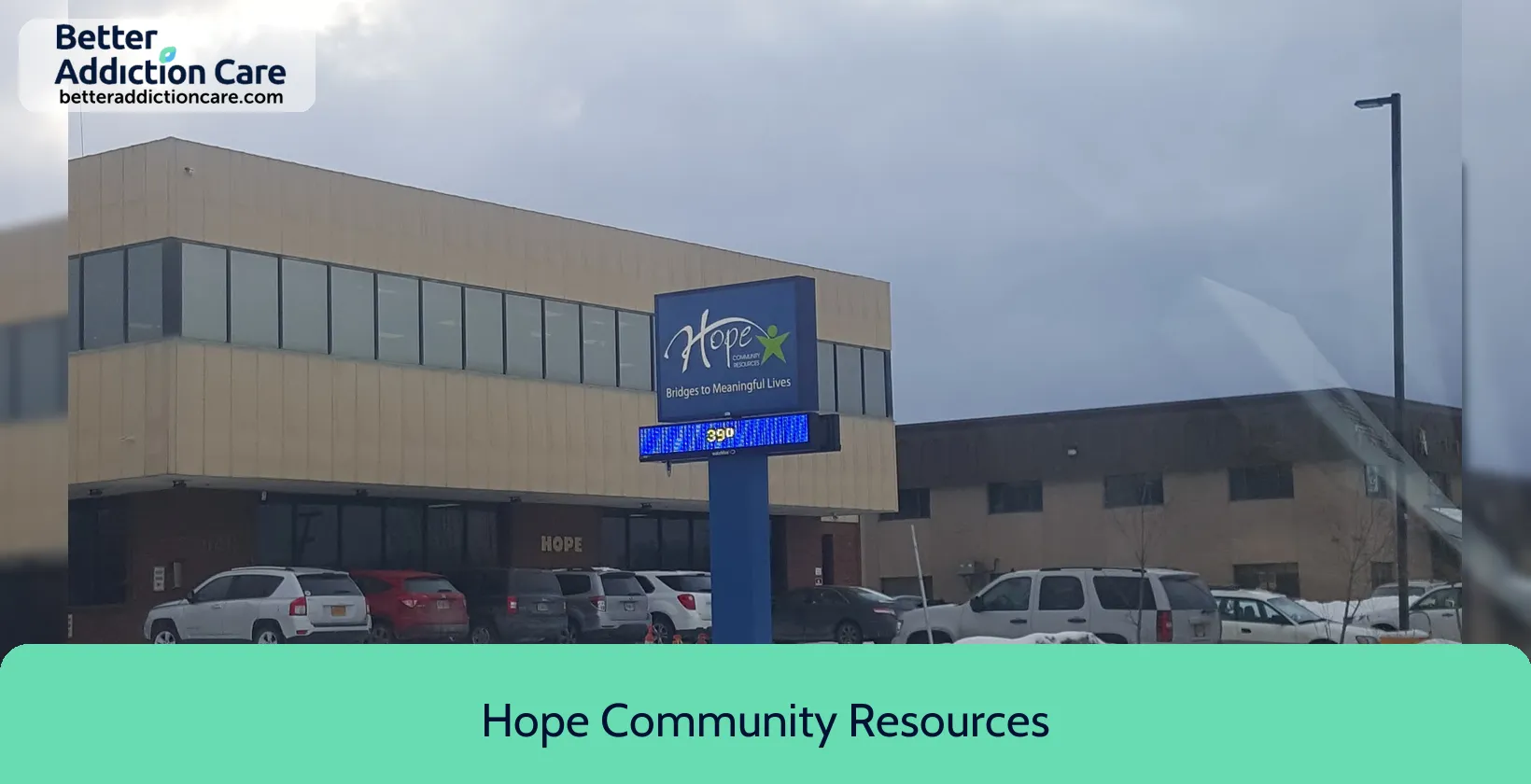 Hope Community Resources 540 West International 1 Hope Community Resources 540 West International 1