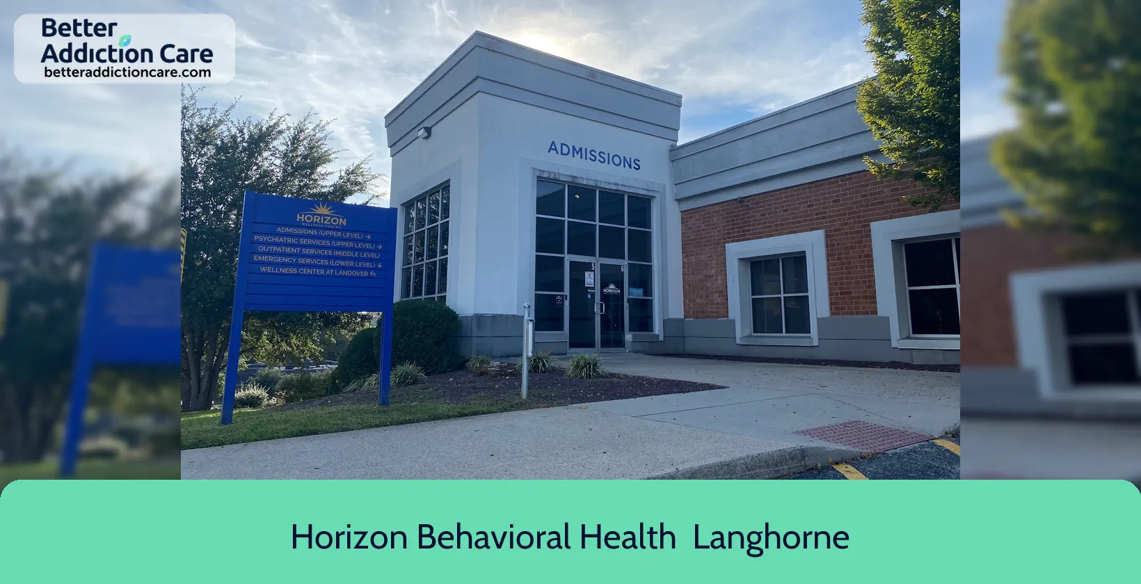 Horizon Behavioral Health 2215 Langhorne Road 9