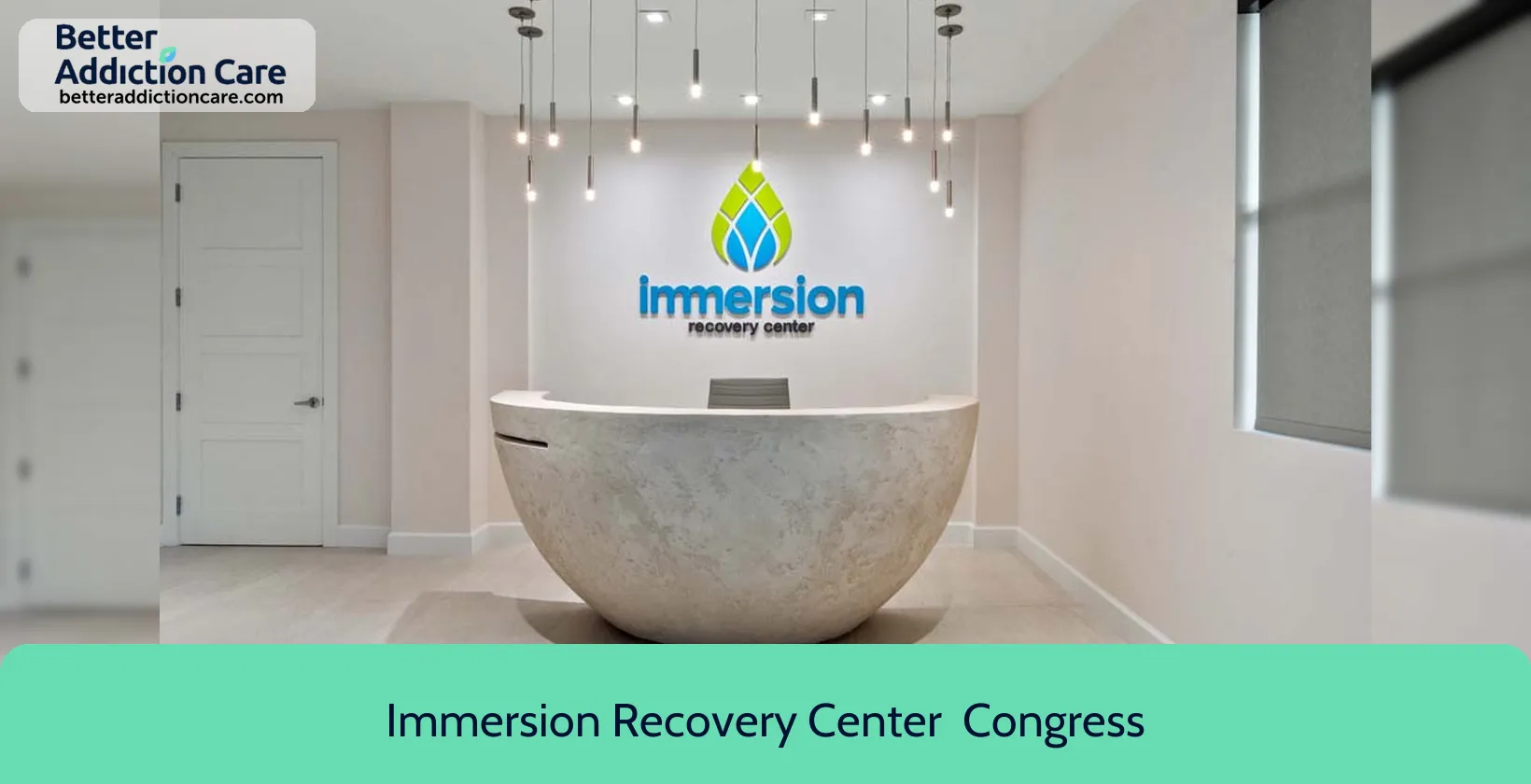 Immersion Recovery Center 3333 South Congress 1 Immersion Recovery Center 3333 South Congress 1