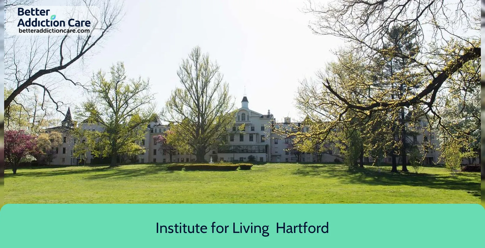 Institute for Living 200 Retreat Avenue 1 Institute for Living 200 Retreat Avenue 1