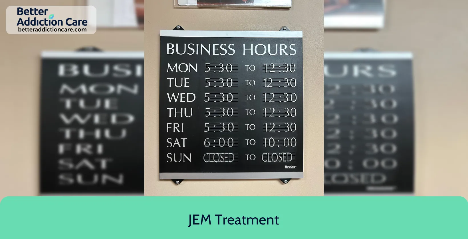 JEM Treatment 2424 Washington Street 1 JEM Treatment 2424 Washington Street 1