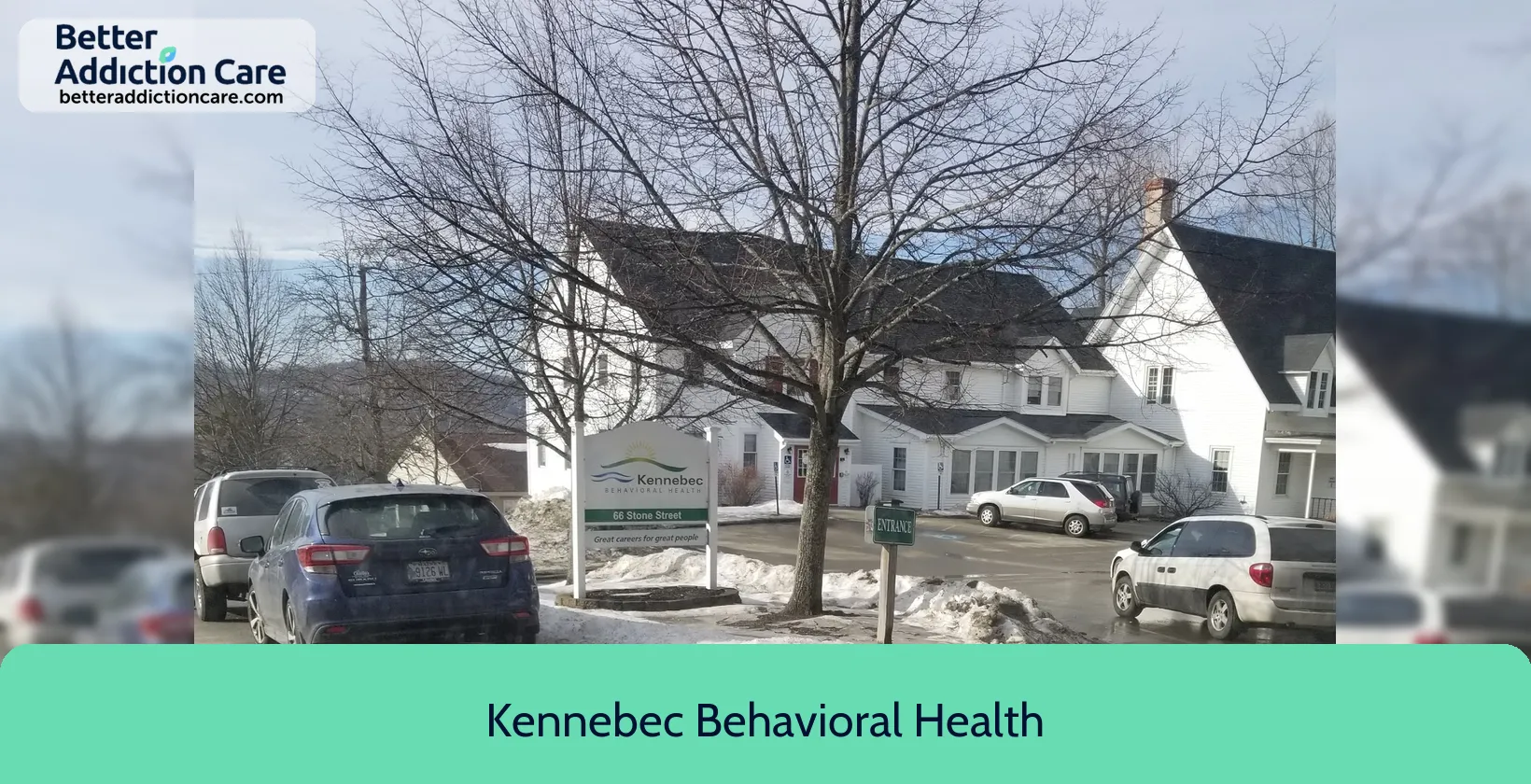 Kennebec Behavioral Health 66 Stone Street 1 Kennebec Behavioral Health 66 Stone Street 1