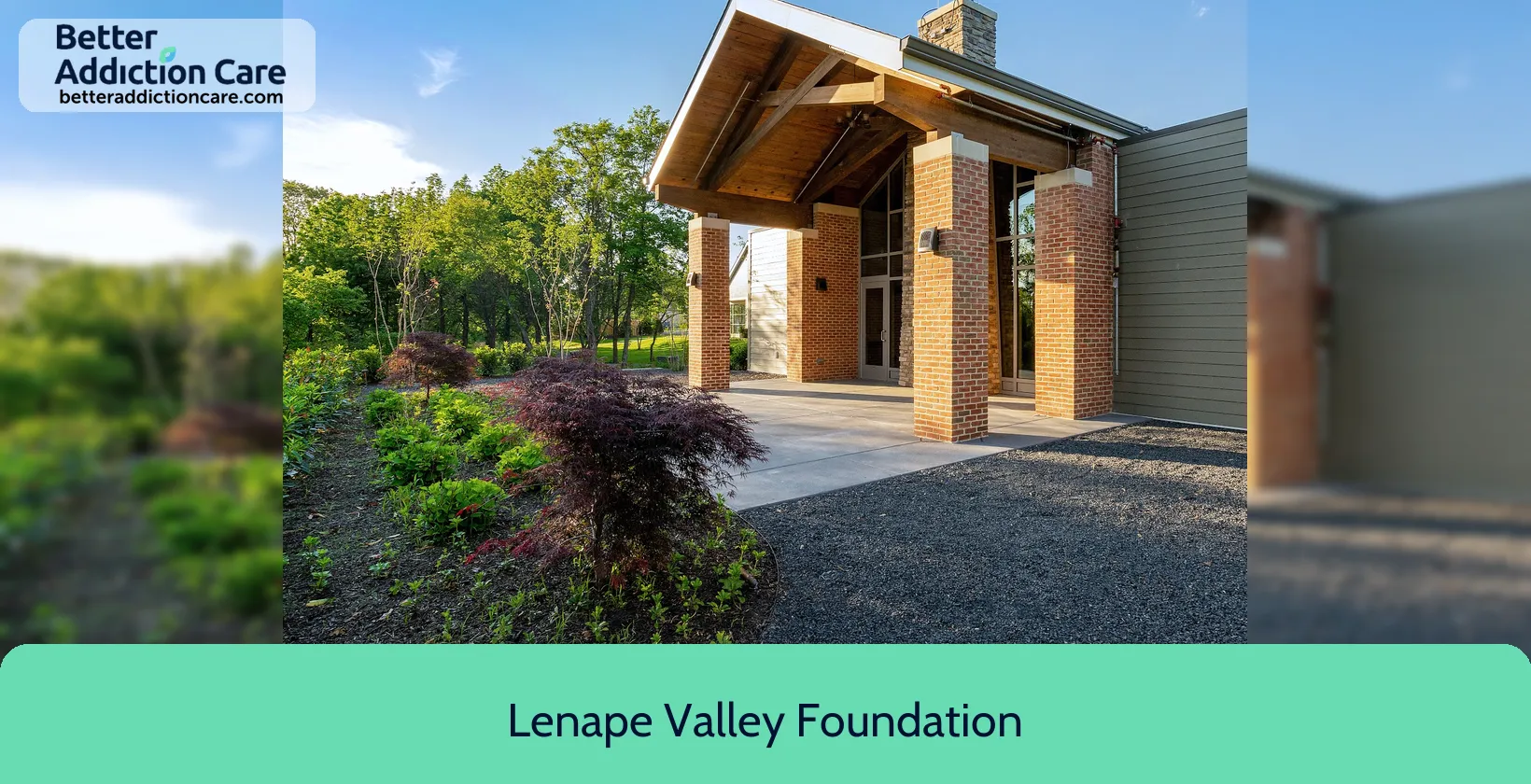Lenape Valley Foundation 499 Bath Road 1 Lenape Valley Foundation 499 Bath Road 1