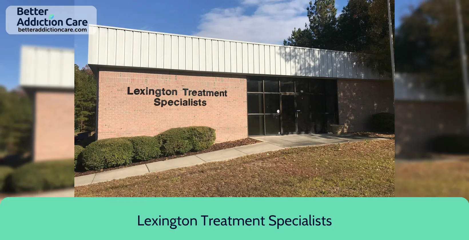 Lexington Treatment Specialists 185 Lott Court 1 Lexington Treatment Specialists 185 Lott Court 1