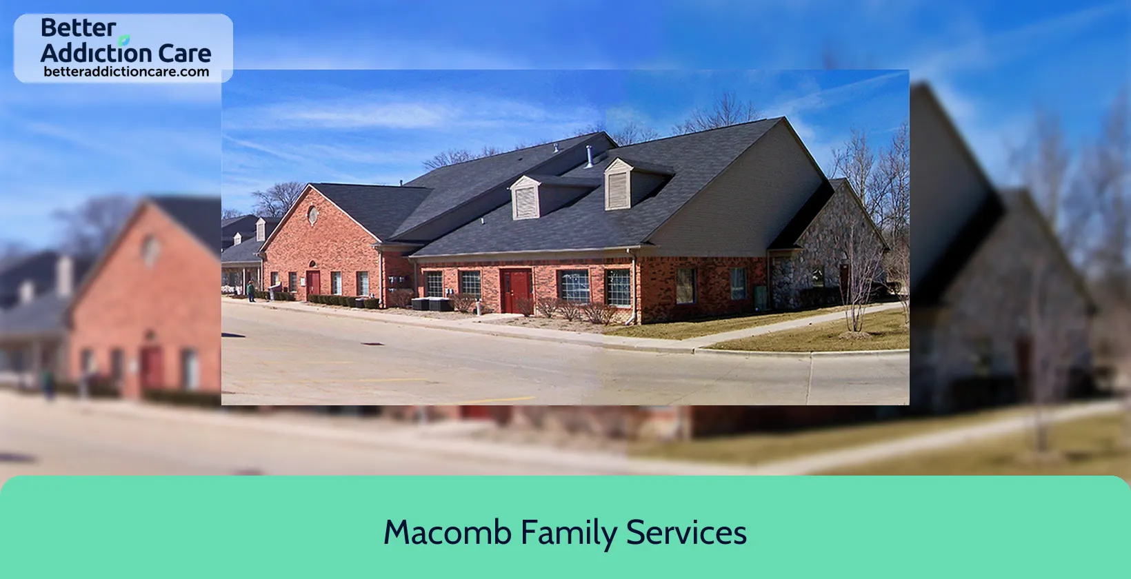 Macomb Family Services 36975 Utica Road 1 Macomb Family Services 36975 Utica Road 1
