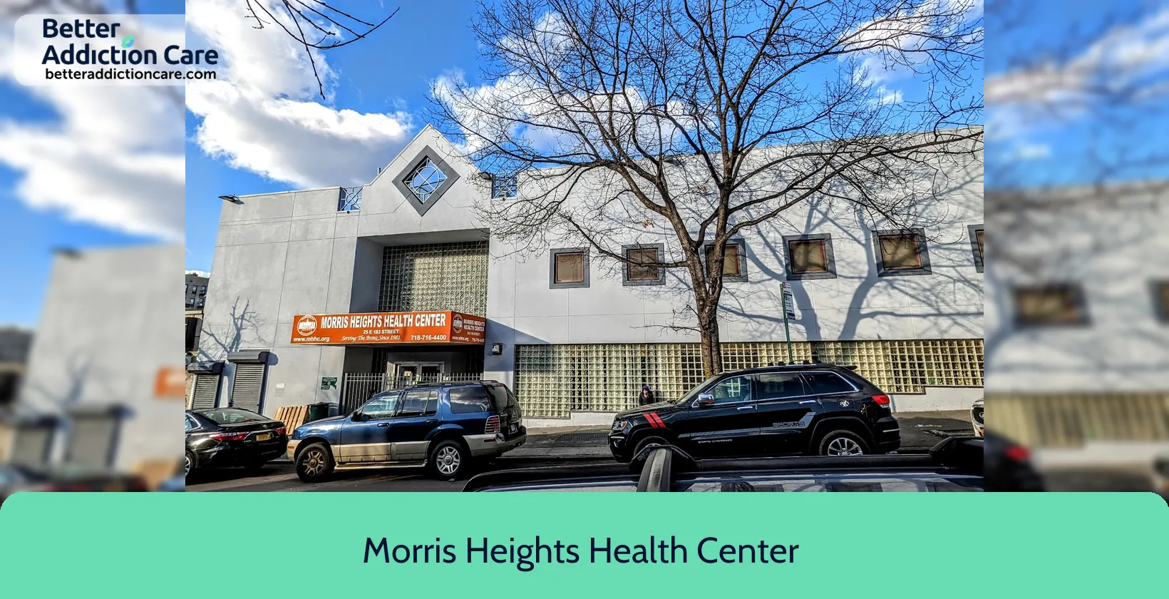 Morris Heights Health 25 East 183rd 1 Morris Heights Health 25 East 183rd 1