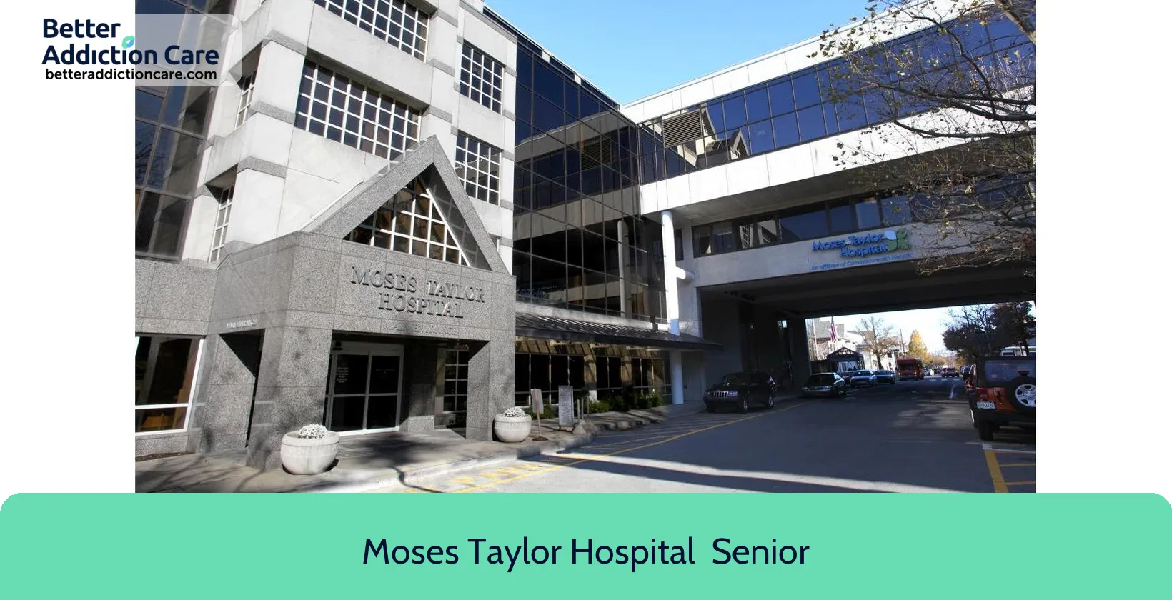 Moses Taylor Hospital 700 Quincy Avenue 1 Moses Taylor Hospital 700 Quincy Avenue 1