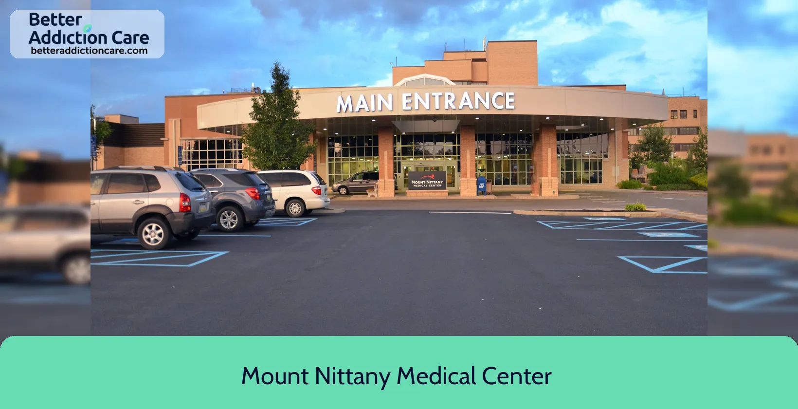 Mount Nittany Medical 1800 East Park 1 Mount Nittany Medical 1800 East Park 1