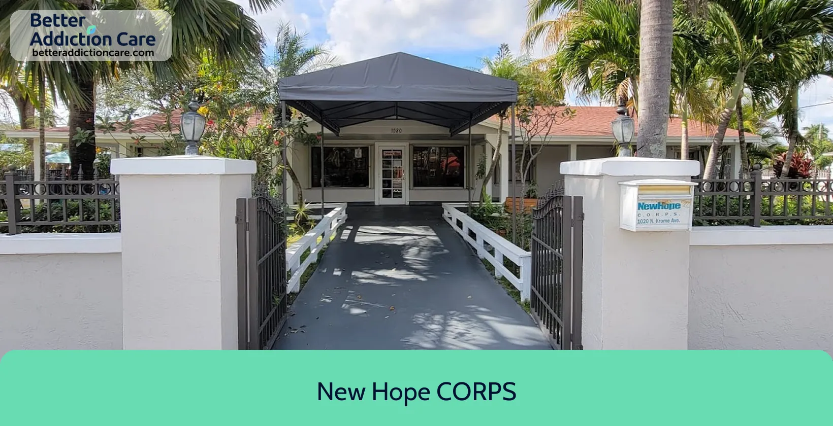 New Hope CORPS 1020 North Krome 1 New Hope CORPS 1020 North Krome 1