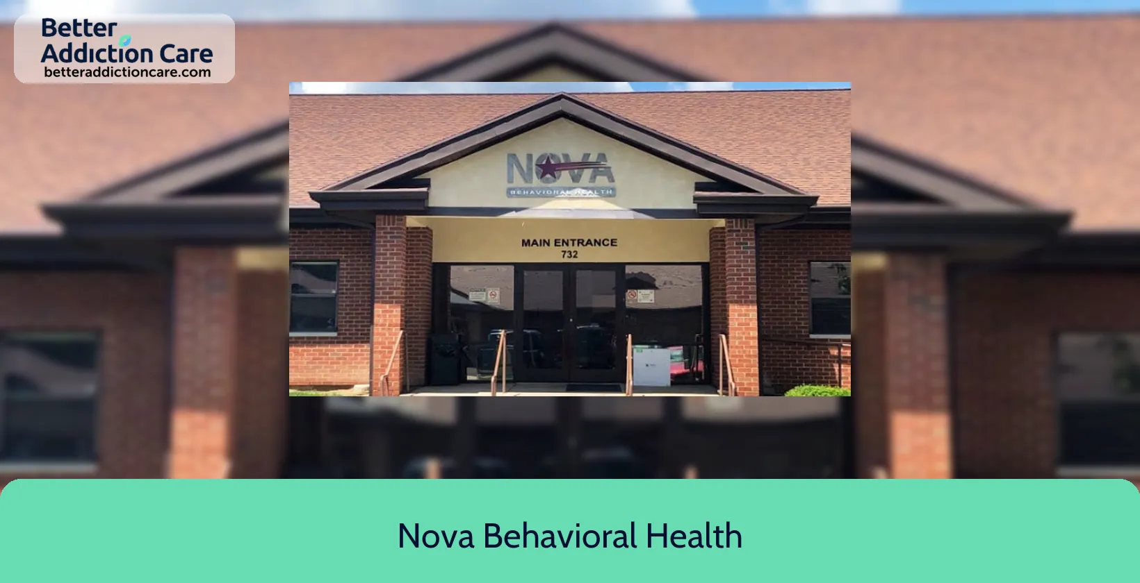 Nova Behavioral Health 732 Beckman Street 1 Nova Behavioral Health 732 Beckman Street 1