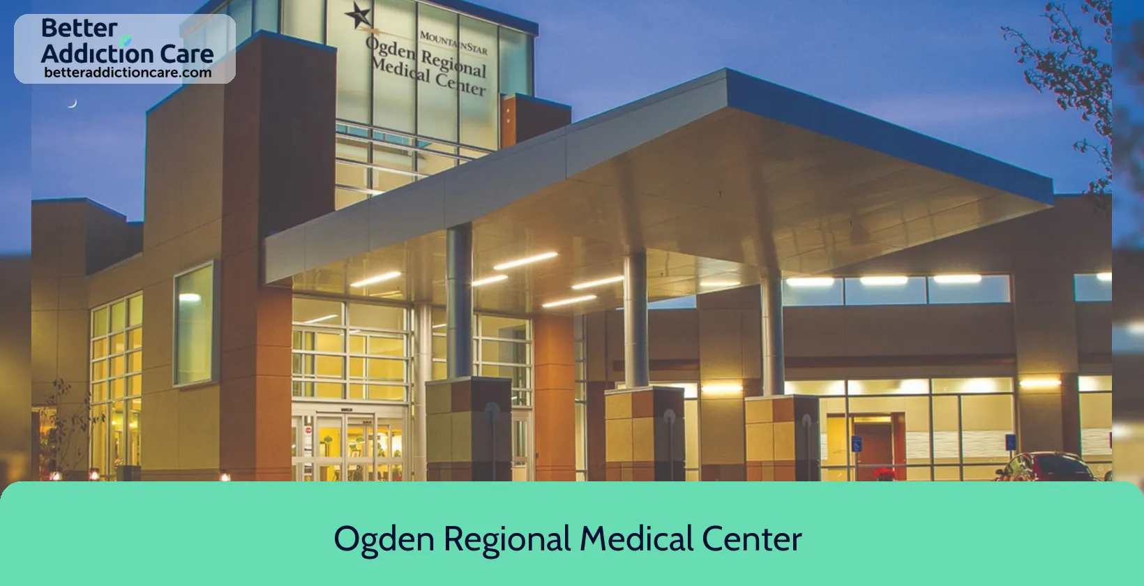 Ogden Regional Medical 5475 South 500 1 Ogden Regional Medical 5475 South 500 1