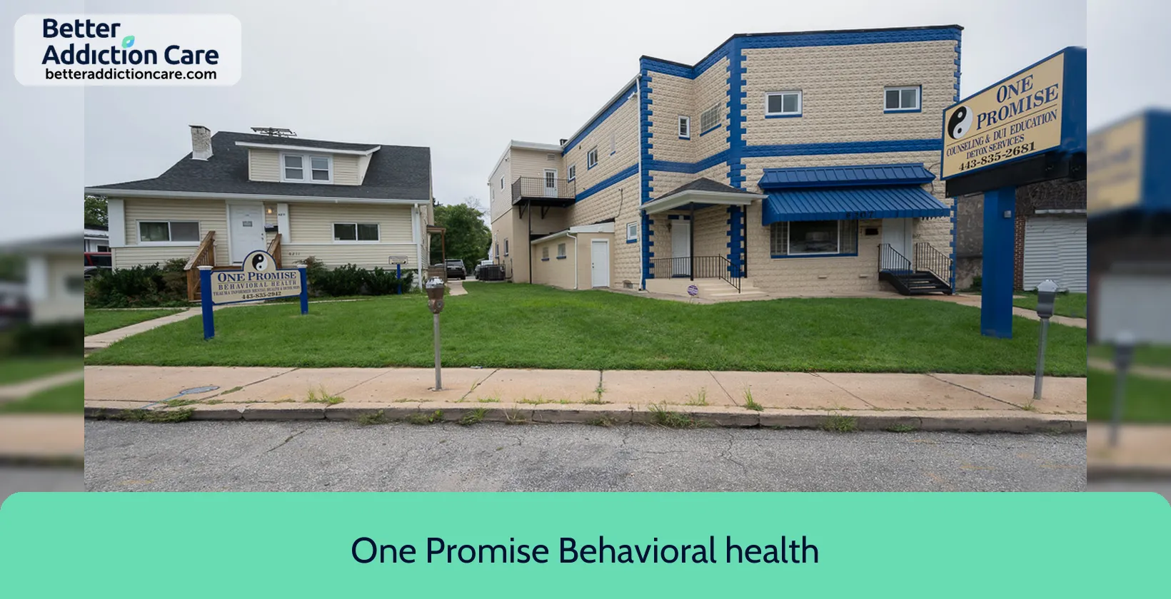 One Promise Behavioral 6211 Belair Road 1 One Promise Behavioral 6211 Belair Road 1