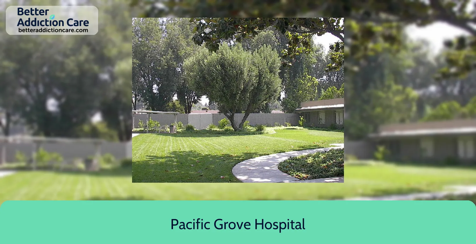 Pacific Grove Hospital 5900 Brockton Avenue 1 Pacific Grove Hospital 5900 Brockton Avenue 1