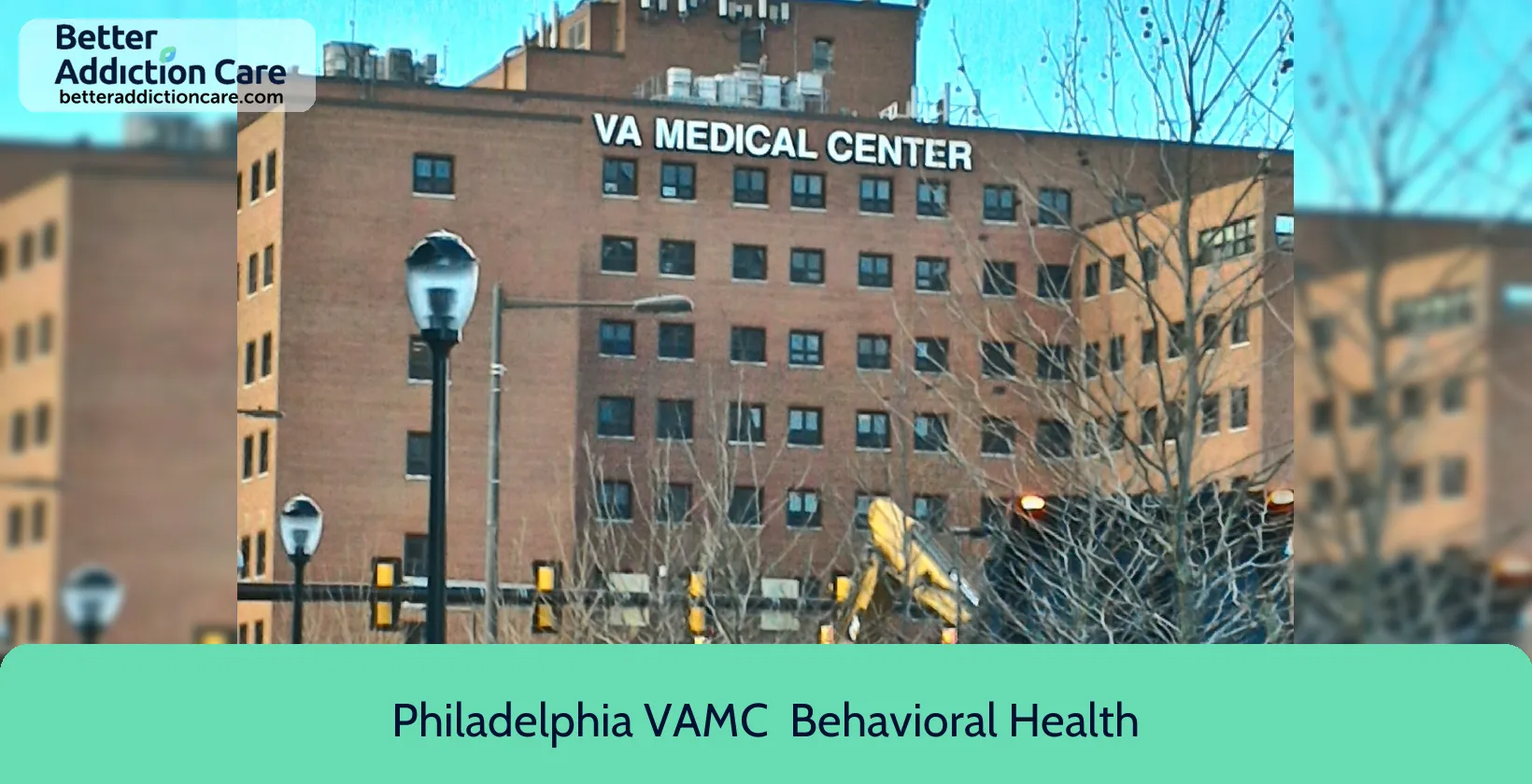 Philadelphia VAMC 3900 Woodland Avenue 1 Philadelphia VAMC 3900 Woodland Avenue 1