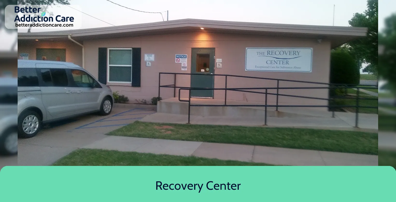 Recovery Center 2501 Taylor Street 1 Recovery Center 2501 Taylor Street 1