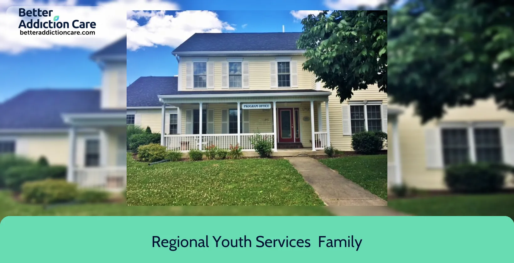 Regional Youth Services 101 Noahs Lane 1 Regional Youth Services 101 Noahs Lane 1