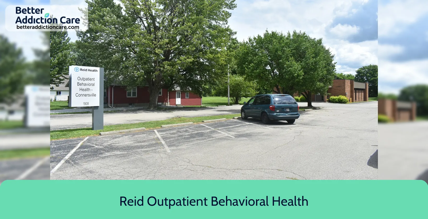 Reid Outpatient Behavioral 1908 Park Road 1 Reid Outpatient Behavioral 1908 Park Road 1