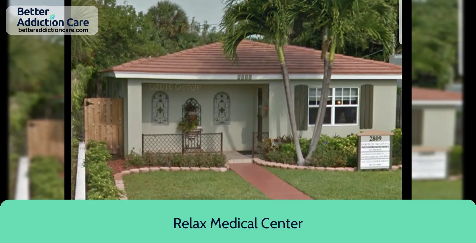 Relax Medical Center 2809 Poinsettia Avenue 1 Relax Medical Center 2809 Poinsettia Avenue 1