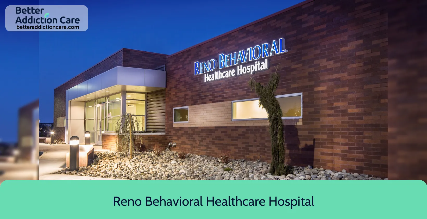 Reno Behavioral Healthcare 6940 Sierra Center 1 Reno Behavioral Healthcare 6940 Sierra Center 1