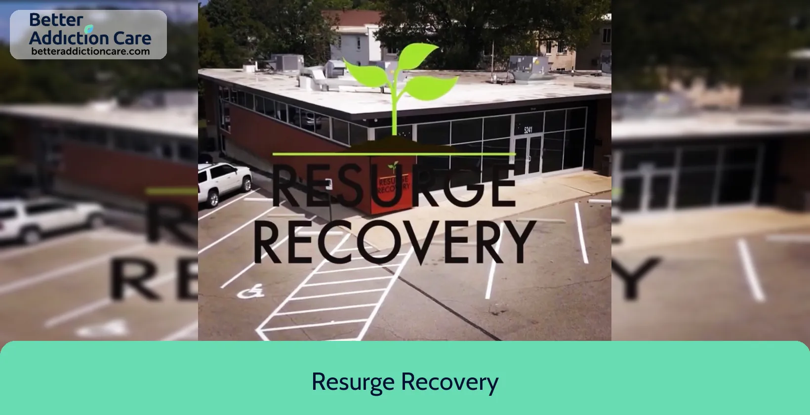 Resurge Recovery 5241 Montgomery Road 1 Resurge Recovery 5241 Montgomery Road 1