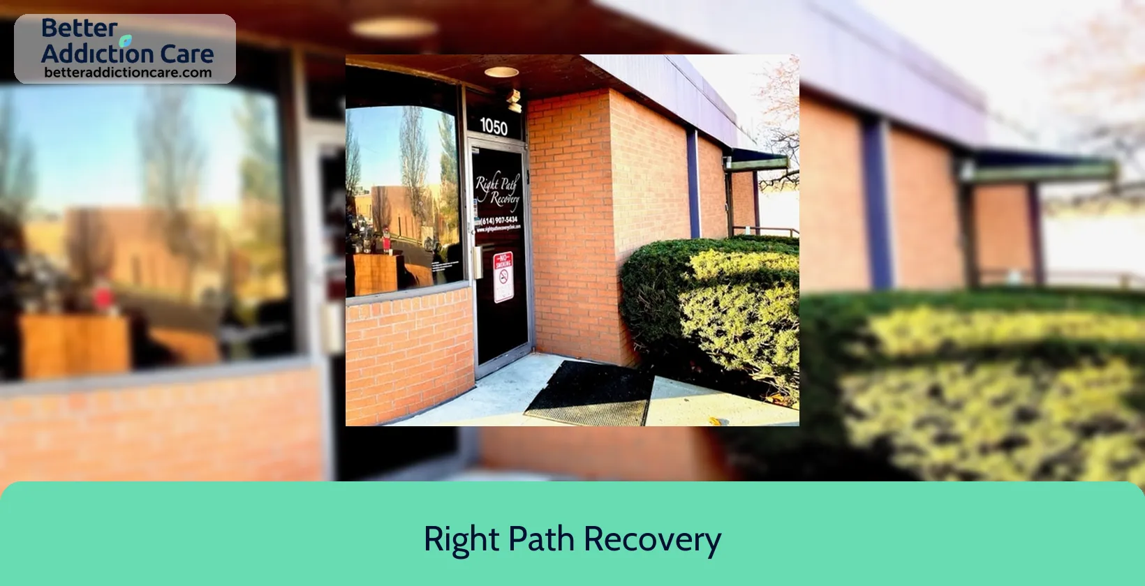 Right Path Recovery 1050 Kingsmill Parkway 1 Right Path Recovery 1050 Kingsmill Parkway 1