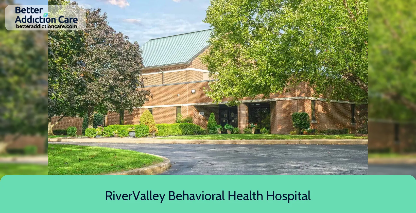 RiverValley Behavioral Health 1000 Industrial Dr 1 RiverValley Behavioral Health 1000 Industrial Dr 1