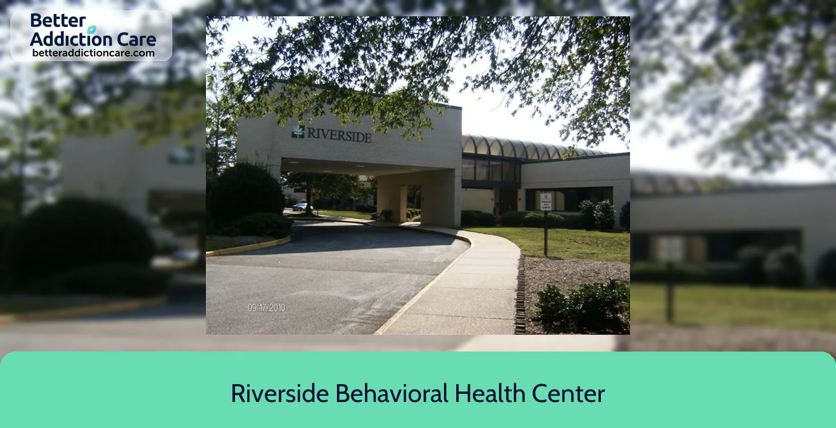Riverside Behavioral Health 2244 Executive Drive 1 Riverside Behavioral Health 2244 Executive Drive 1