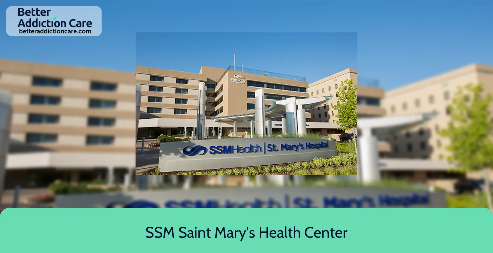 SSM Saint Mary's 6420 Clayton Road 1 SSM Saint Mary's 6420 Clayton Road 1