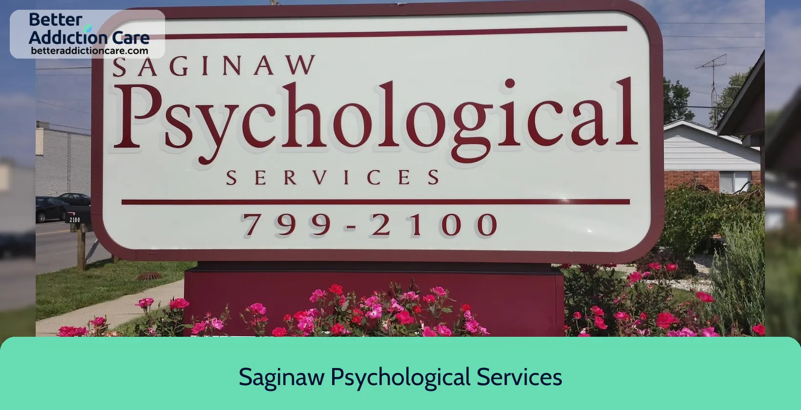 Saginaw Psychological Services 2100 Hemmeter Road 1 Saginaw Psychological Services 2100 Hemmeter Road 1