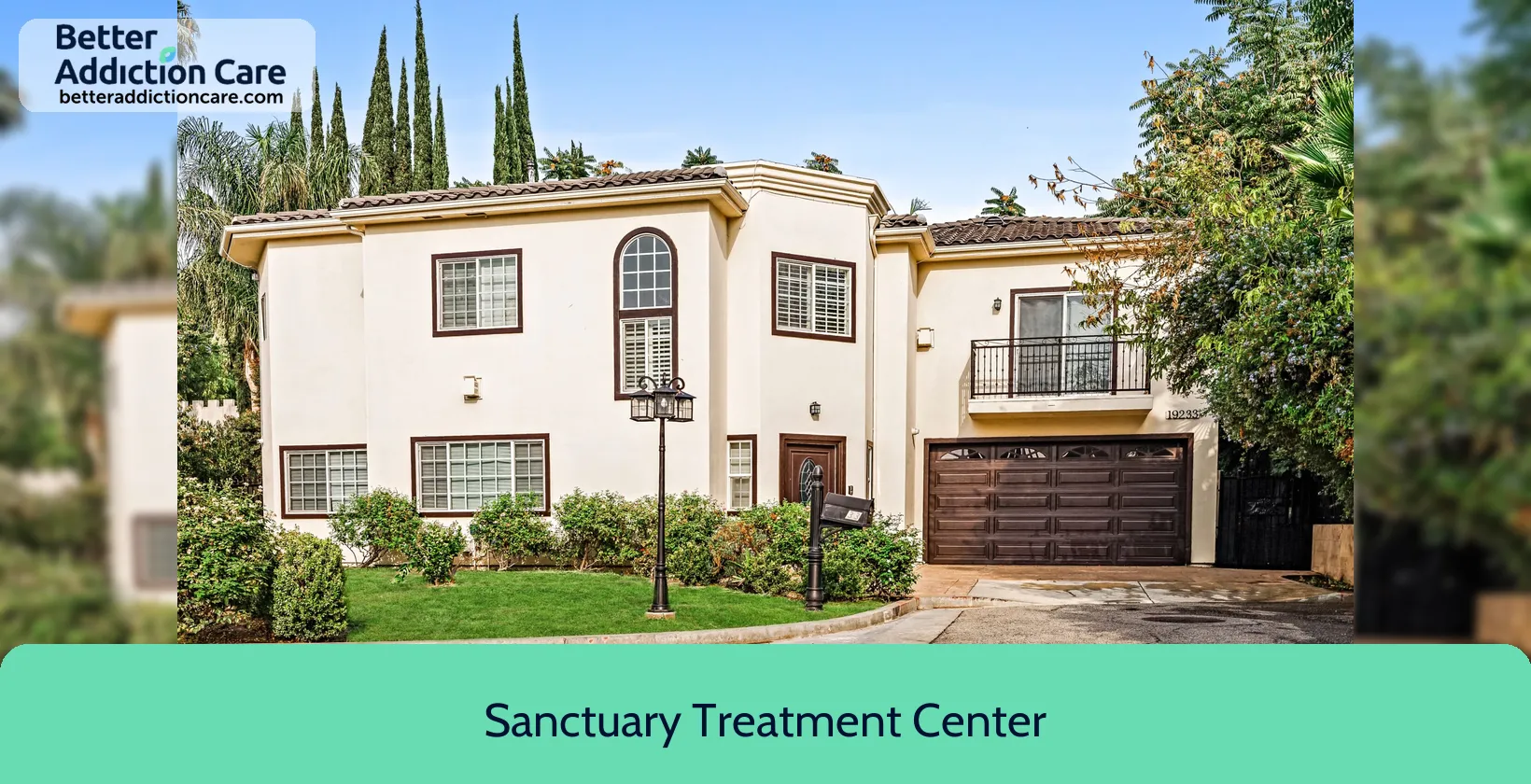Sanctuary Treatment Center 19241 Whitestone Court 1 Sanctuary Treatment Center 19241 Whitestone Court 1