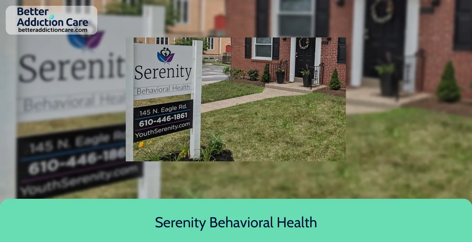 Serenity Behavioral Health 145 North Eagle 1 Serenity Behavioral Health 145 North Eagle 1