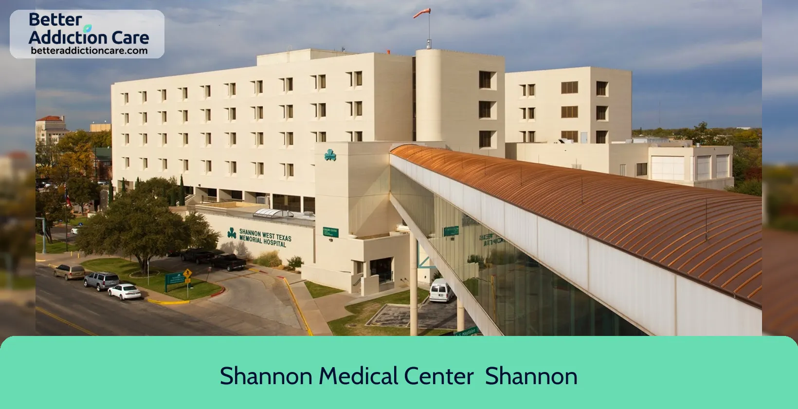 Shannon Medical Center 2018 Pulliam Street 1 Shannon Medical Center 2018 Pulliam Street 1