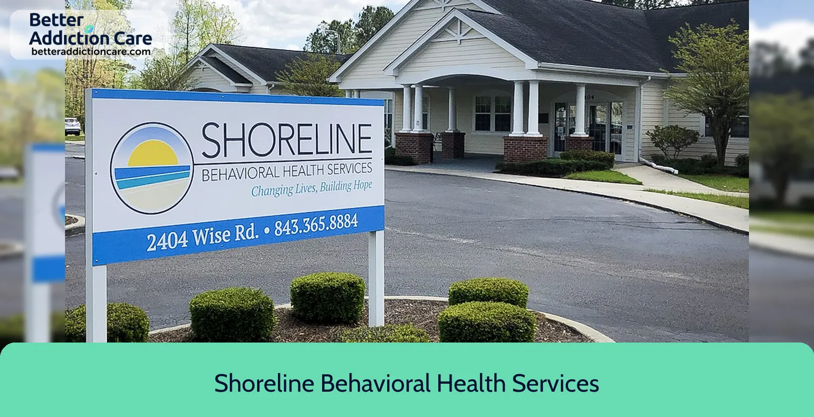 Shoreline Behavioral Health 2404 Wise Road 1 Shoreline Behavioral Health 2404 Wise Road 1