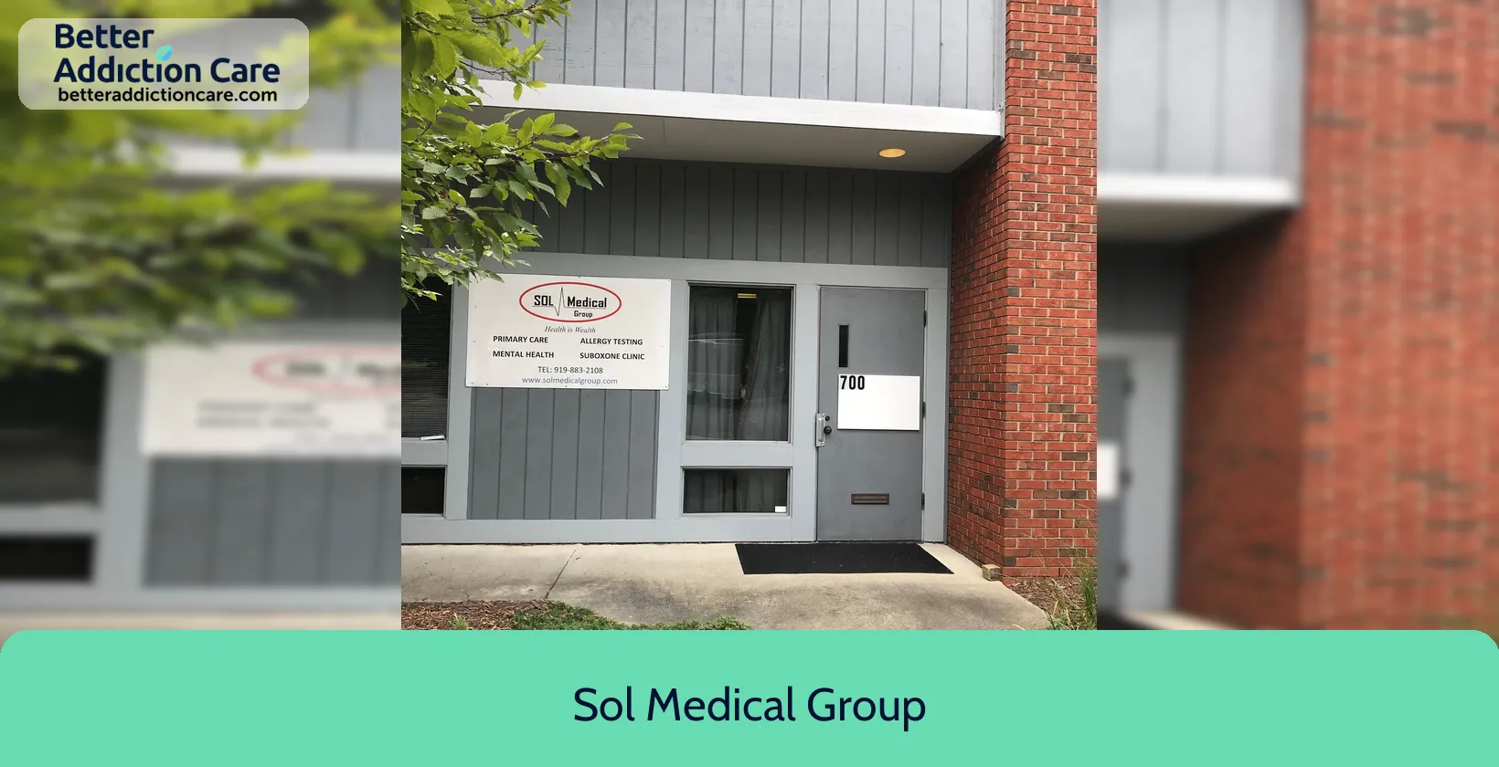 Sol Medical Group 3310 Croasdaile Drive 1 Sol Medical Group 3310 Croasdaile Drive 1