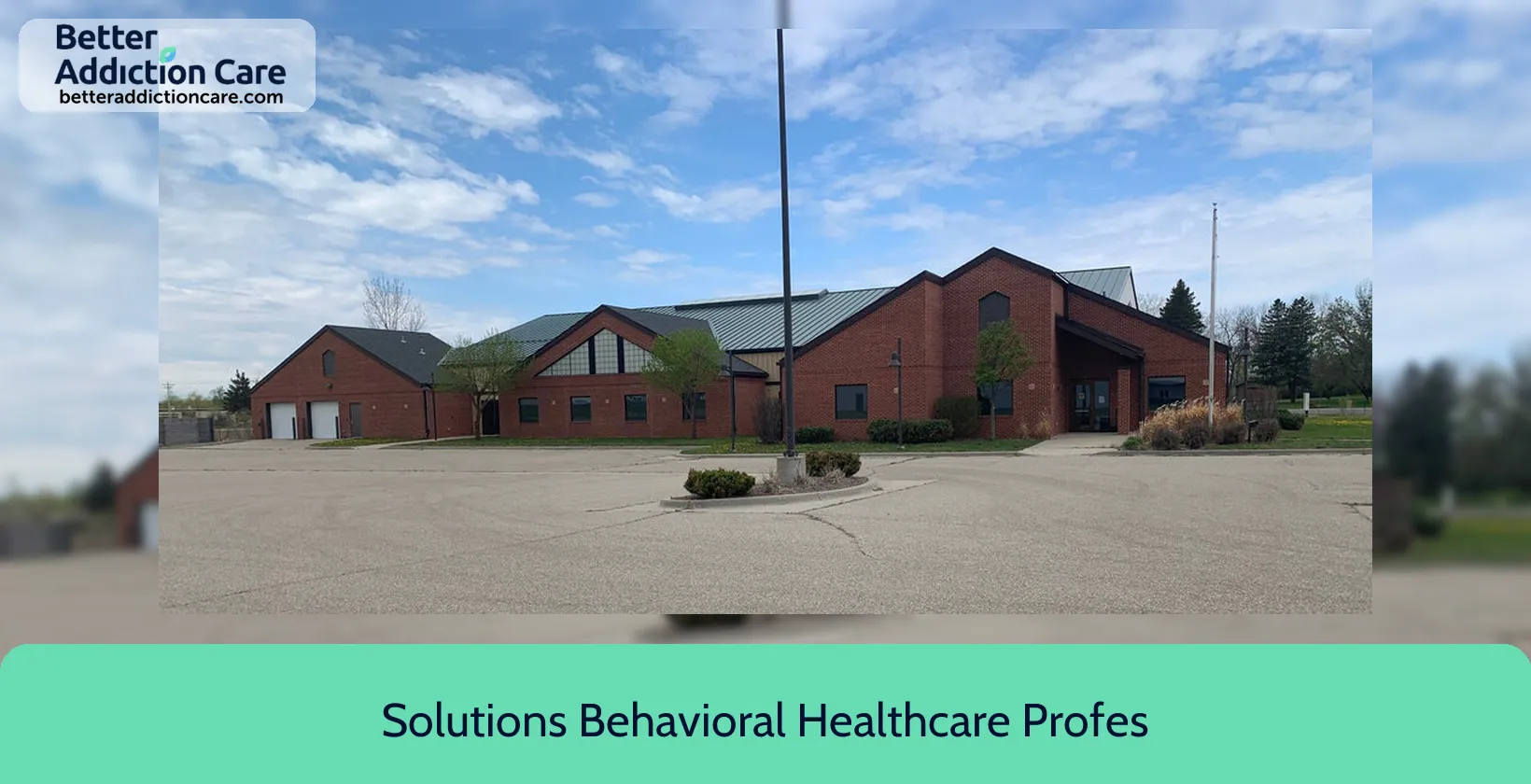Solutions Behavioral Healthcare 1041 Hawk Street 1 Solutions Behavioral Healthcare 1041 Hawk Street 1