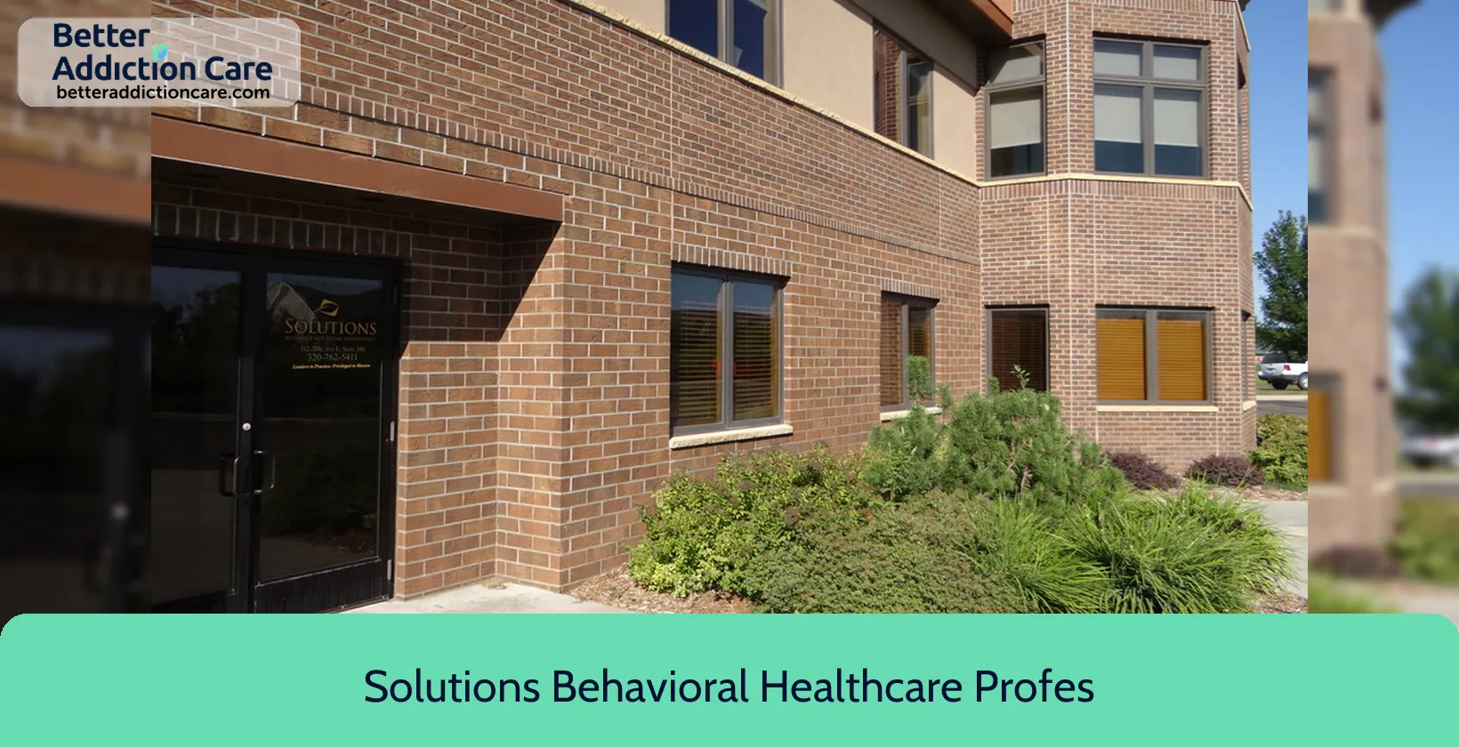 Solutions Behavioral Healthcare 512 30th Avenue 1 Solutions Behavioral Healthcare 512 30th Avenue 1