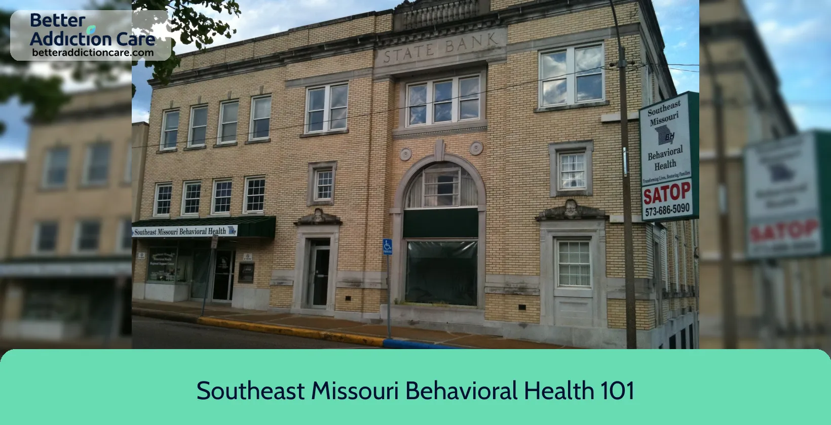 Southeast Missouri Behavioral 101 South Main 1 Southeast Missouri Behavioral 101 South Main 1