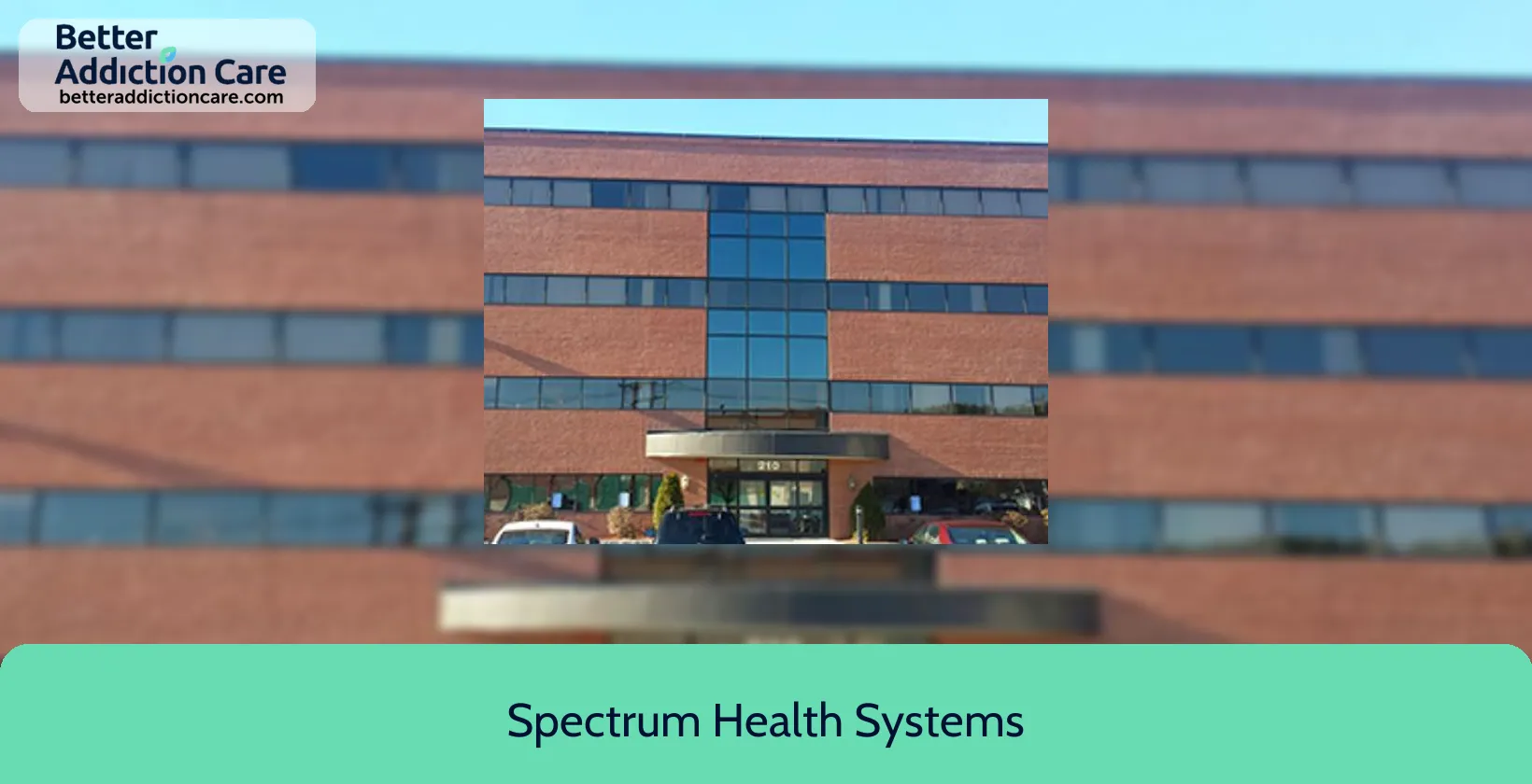 Spectrum Health Systems 210 Bear Hill 1 Spectrum Health Systems 210 Bear Hill 1