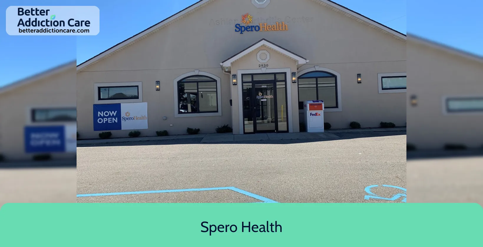 Spero Health 2930 Carter Avenue 1 Spero Health 2930 Carter Avenue 1