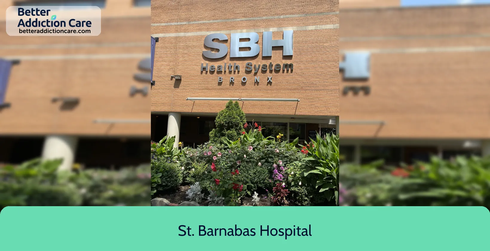 St. Barnabas Hospital 4422 3rd Avenue 1 St. Barnabas Hospital 4422 3rd Avenue 1