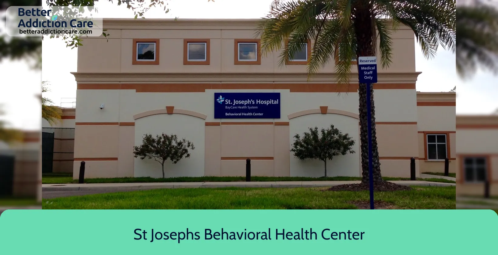 St Josephs Behavioral 4918 North Habana 1 St Josephs Behavioral 4918 North Habana 1