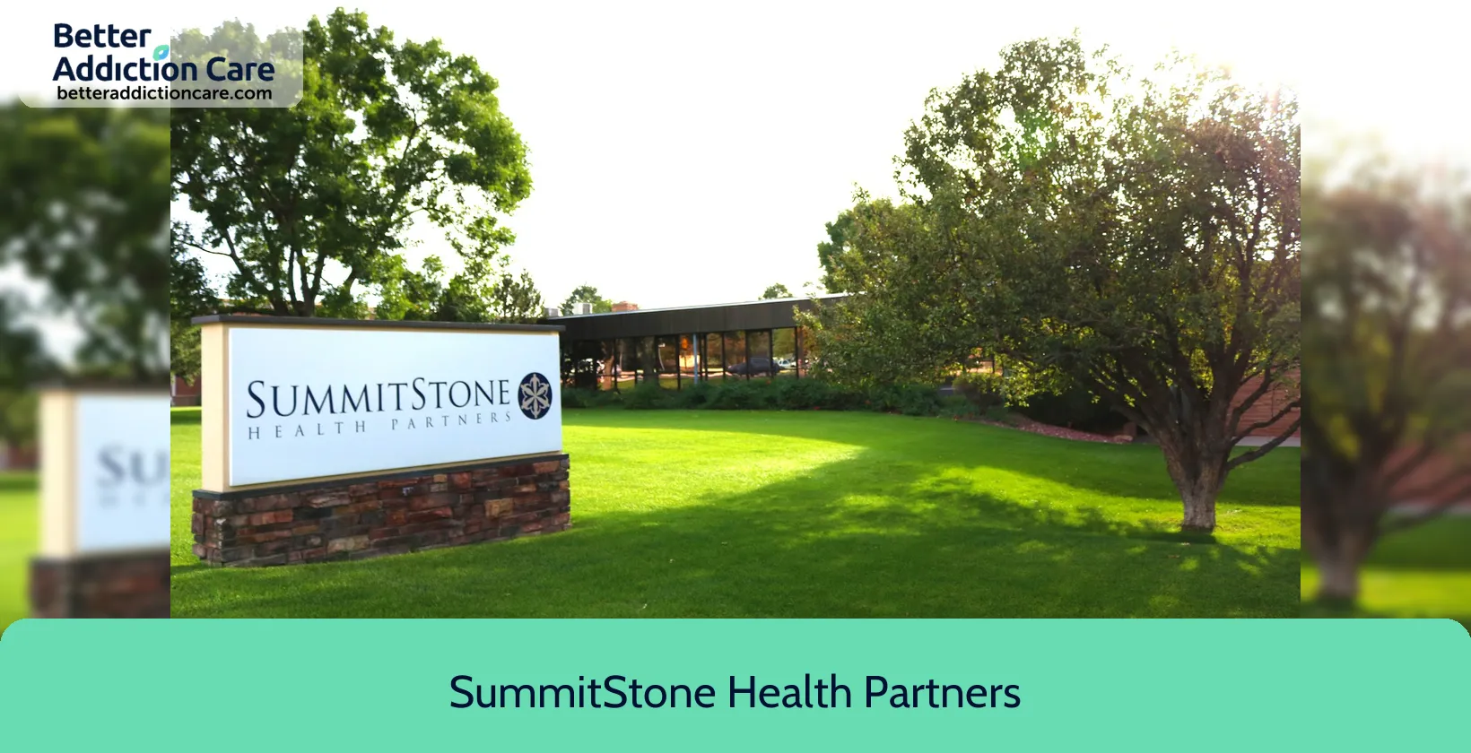 SummitStone Health Partners 1250 North Wilson 1 SummitStone Health Partners 1250 North Wilson 1