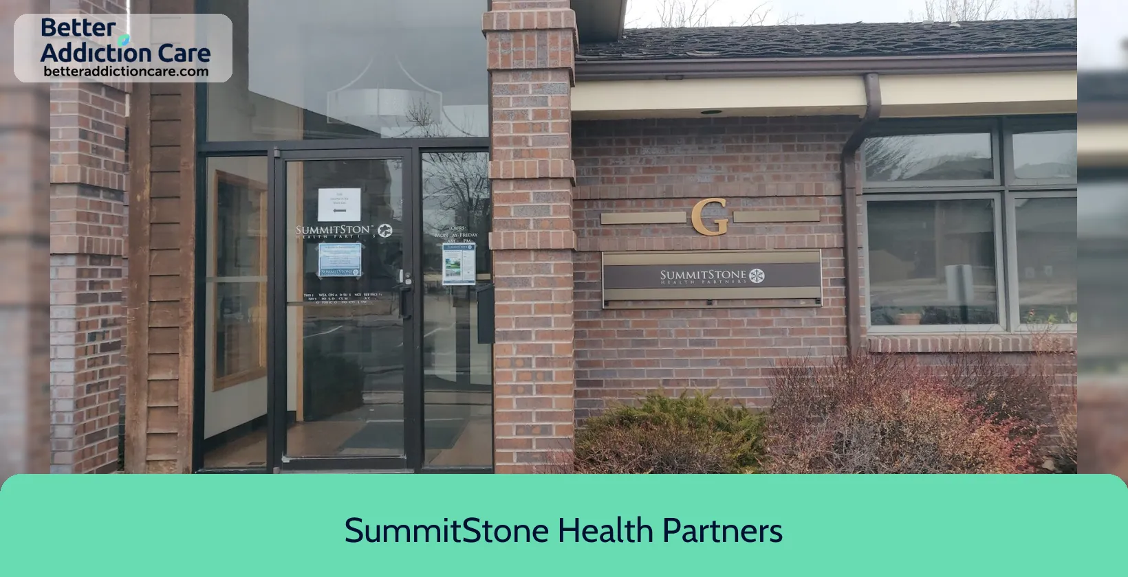 SummitStone Health Partners 2001 South Shields 1 SummitStone Health Partners 2001 South Shields 1