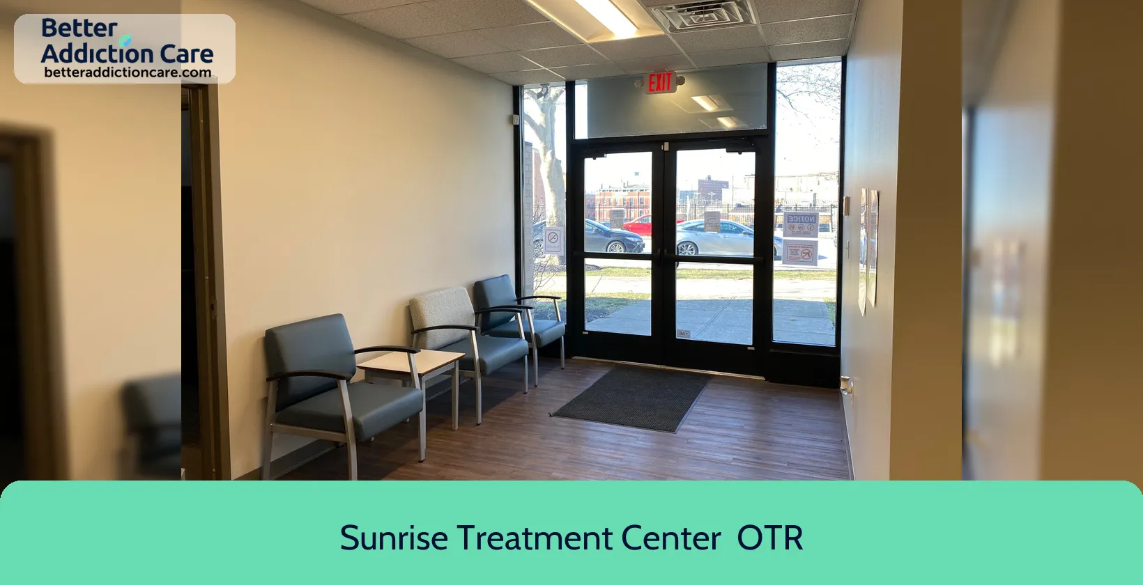 Sunrise Treatment Center 1718 Central Pkwy. 1 Sunrise Treatment Center 1718 Central Pkwy. 1