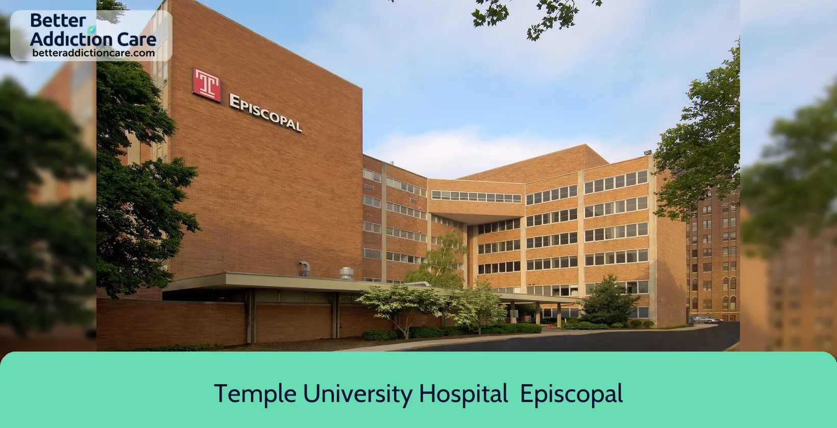 Temple University Hospital 100 East Lehigh 1 Temple University Hospital 100 East Lehigh 1
