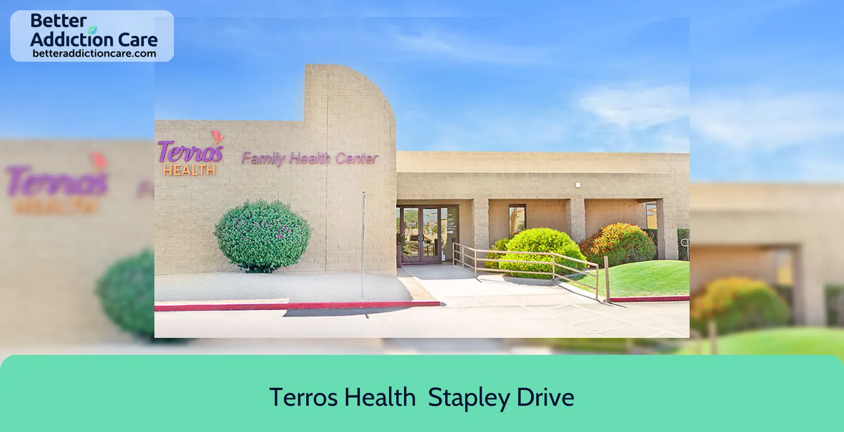 Terros Health 1111 South Stapley 1 Terros Health 1111 South Stapley 1
