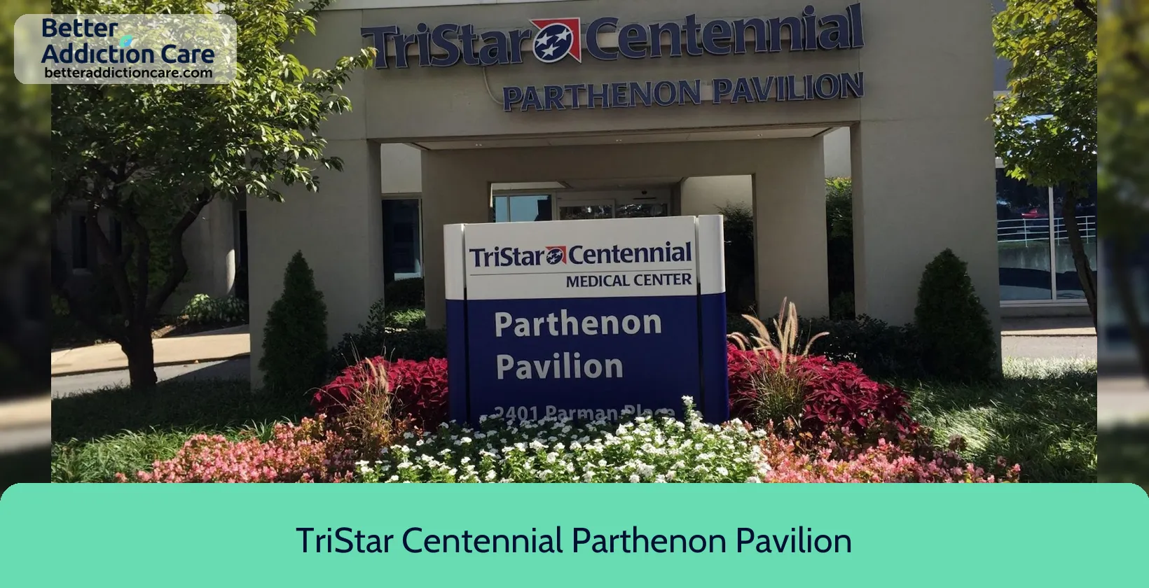TriStar Centennial Parthenon 2401 Parman Place 1 TriStar Centennial Parthenon 2401 Parman Place 1