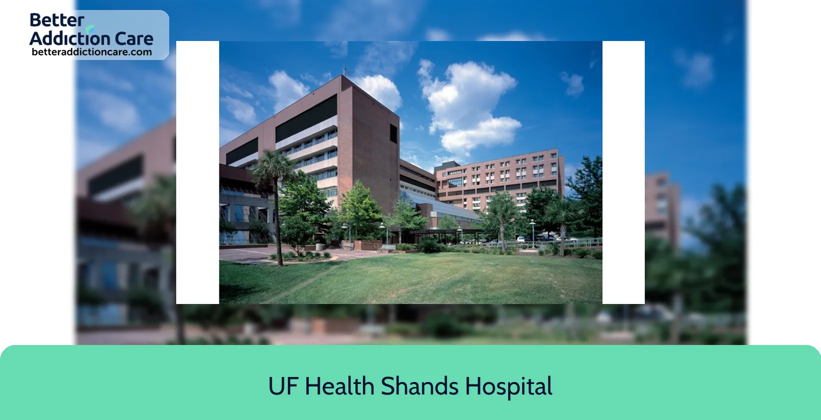 UF Health Shands 1600 Southwest Archer 1 UF Health Shands 1600 Southwest Archer 1